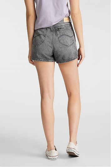 LEE Thelma Short DAMSKIE SHORTY JEANSOWE GREY SARANDON L37BGFZN 112107964