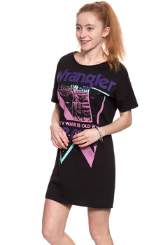 WRANGLER TEE DRESS BLACK W9064GF01 112132424