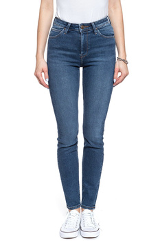 SPODNIE DAMSKIE LEE SCARLETT HIGH BLUE HAVANA L626DTIZ 112114154