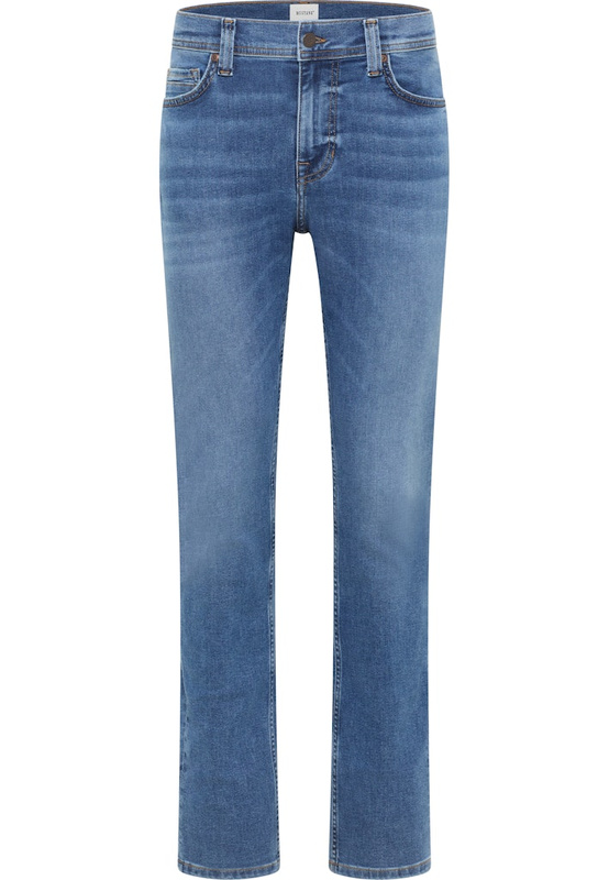 Męskie Spodnie Jeansowe Mustang Style Vegas Slim Denim Blue 1015856 5000 683