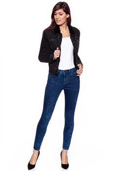 WRANGLER HIGH SKINNY BLUE MARBLE W27H6890M