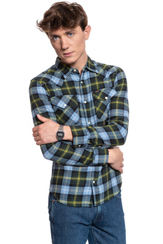 KOSZULA LEE WESTERN SHIRT MIDNIGHT NAVY L643OBMA 112115409