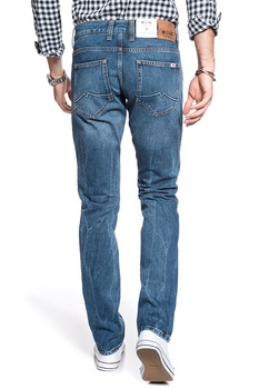 SPODNIE MĘSKIE MUSTANG Chicago Tapered DENIM BLUE 1008742 5000 803