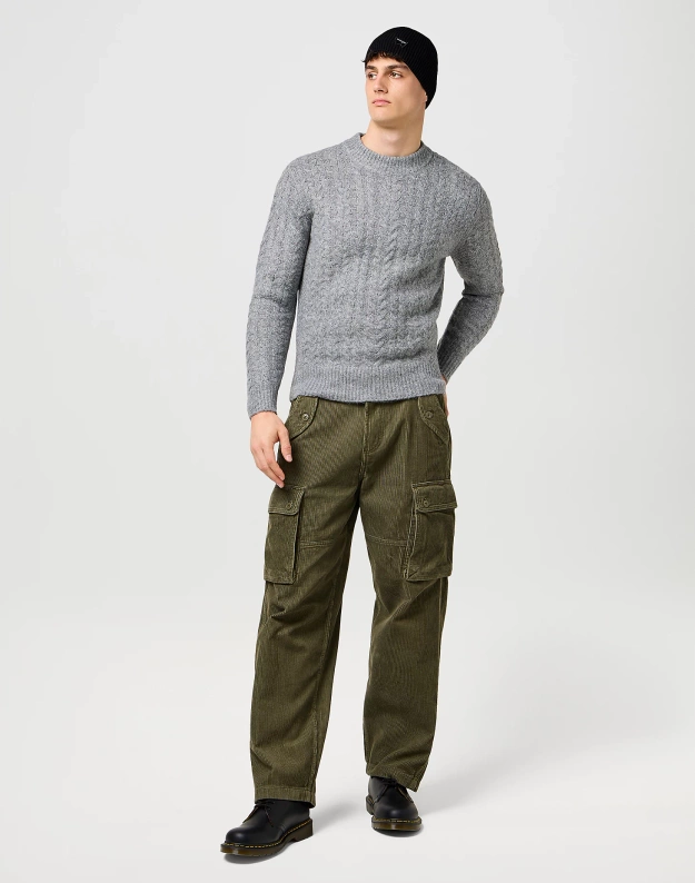 MESKA CZAPKA ZIMOWA WRANGLER EASY BEANIE BLACK 112372410