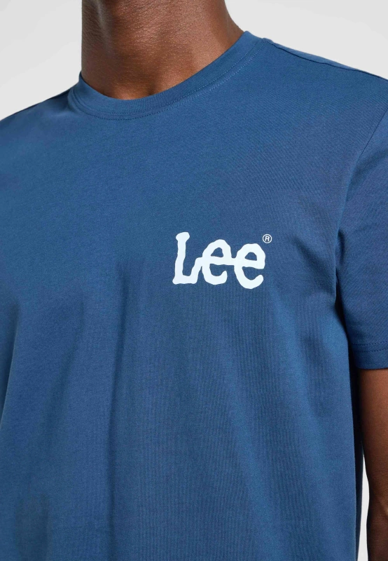 MESKA KOSZULKA LEE MEDIUM WOBBLY LEE TEE ORION BLUE 112364538