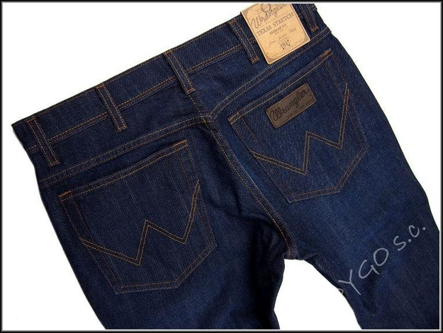 WRANGLER TEXAS STRETCH TRUE BLUES W121Z860M      $    