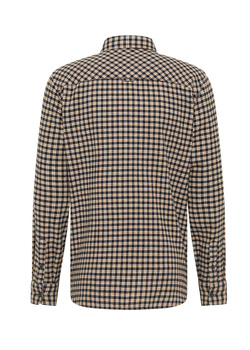 Męska Koszula Mustang Style Eastbridge Brushed Twill Mini Check Black 1016960 12786