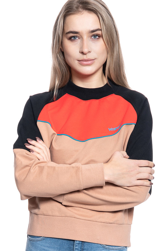 BLUZA DAMSKA WRANGLER PYRAMID PANEL RETRO 70S W6P2HPC01 112130811