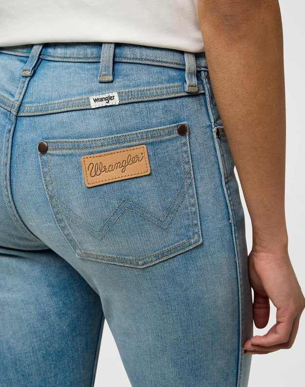 DAMSKIE SPODNIE WRANGLER SIENNA ARTIC FORGE 112371156