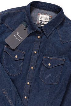 WRANGLER SLIM WESTERN DARK INDIGO W51473V1E
