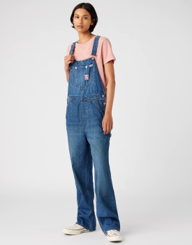 WRANGLER STRAIGHT LEG BIB DAMSKIE OGRODNICZKI JEANSOWE W24IZB416 112145917
