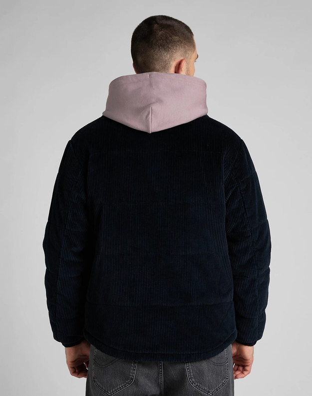 LEE CORD PUFFER MĘSKA KURTKA PRZEJŚCIOWA SZTRUKSOWA SZTRUKS SKY CAPTAIN L87FDCHY 112321552