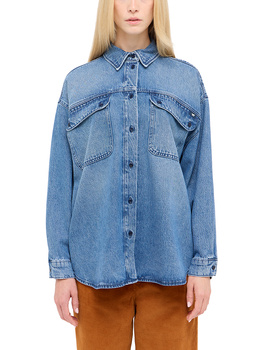 Damska Koszula Mustang Style Avilla Shirt Denim Blue 1015592 5000 401