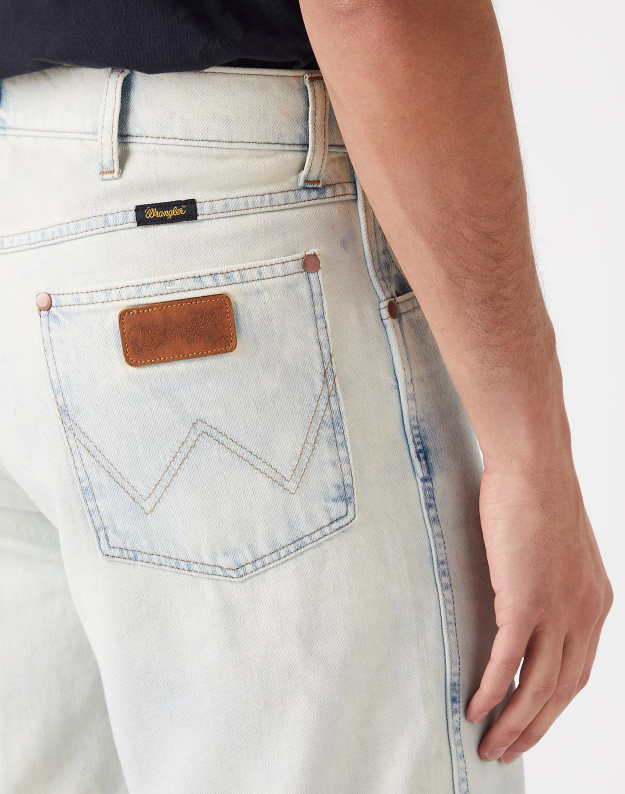 MĘSKIE SZORTY JEANSOWE WRANGLER RICHLAND SHORTS SALT WATER W11ACD29W 112145744