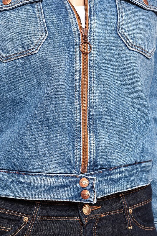 DAMSKA KURTKA JEANSOWA WRANGLER CARPENTER JACKET ALL STAR BLUE W420RI25U 112128802