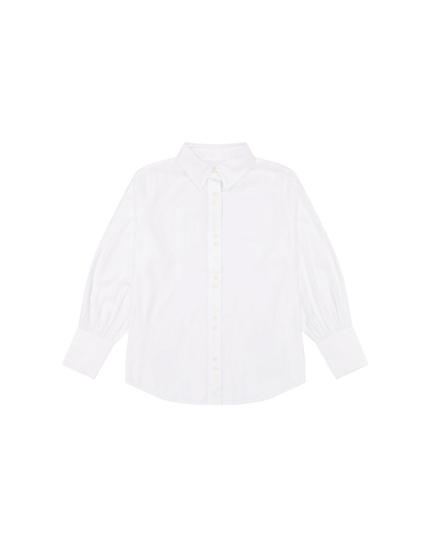 DAMSKA KOSZULA LEE BALLOON SLEEVE SHIRT BRIGHT WHITE 112371015