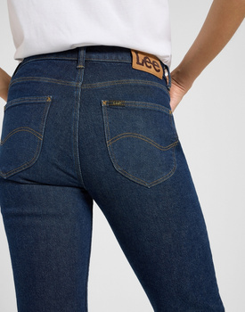 DAMSKIE SPODNIE LEE ELLY SOFTENED DARK 112373408