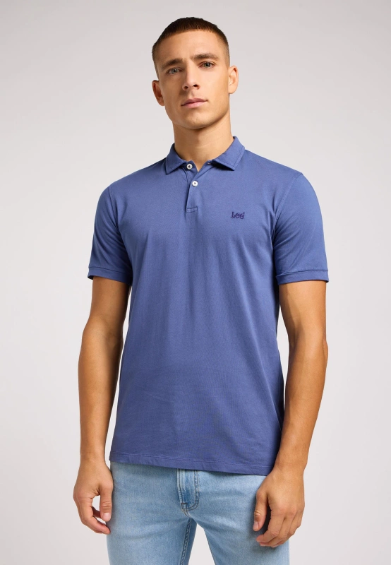 LEE MĘSKA KOSZULKA JERSEY POLO SURF BLUE 112349967 LM36017255
