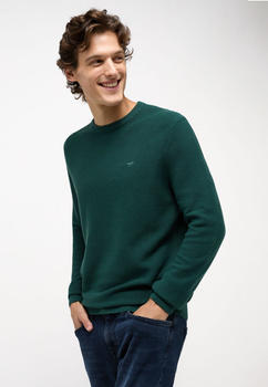 MUSTANG EMIL C CREW MĘSKI SWETER ELEGANCKA JUNE BUG 1014435 6485