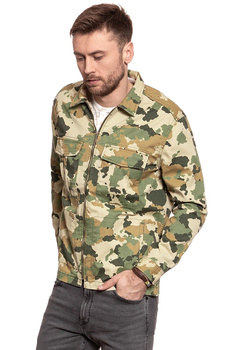 KURTKA LEE FATIQUE OVERSHIRT CAMOUFLAGE L66QCW03 112116625