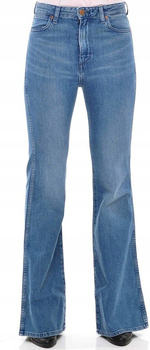 SPODNIE DAMSKIE WRANGLER BOOTCUT WATER BLUE W28BVH78X 112128243
