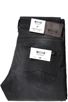 SPODNIE MĘSKIE MUSTANG Oregon Tapered K DENIM BLACK 1006661 4000 923