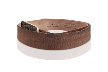 TOM TAILOR PASEK SKÓRZANY SOPO-TT436 40 mm Ledergürtel RO 2081 0690