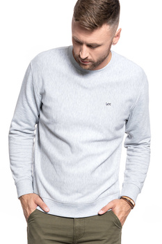 BLUZA LEE BASIC CREW SHARP GREY MELE L82SWO03 112122181