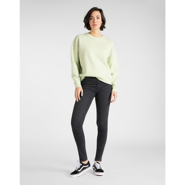 DAMSKA BLUZA LEE CREW SWEATSHIRT SUMMER GREEN L53LJSNK 112112404