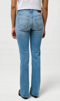 DAMSKIE SPODNIE WRANGLER BOOTCUT MISTY TWILIGHT 112373182