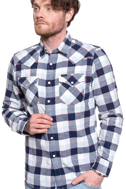 LEE LEE WESTERN SHIRT BLUEPRINT L643NVLH 112115397