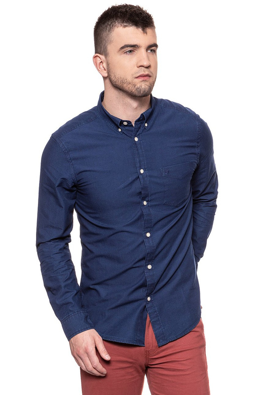 KOSZULA WRANGLER LS 1PKT BUTTON DOWN DARK INDIGO W5883S51E 112129650