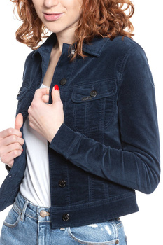 DAMSKA KURTKA JEANSOWA LEE SLIM RIDER MIDNIGHT VELVET L541MI67 112112680