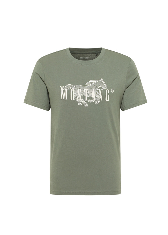 Męski T-Shirt Mustang Style Austin Agave Green 1016858 6473
