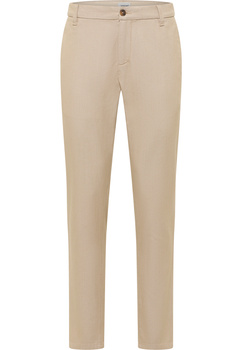 Męskie Spodnie Materiałowe Mustang Style Daytona Chino Beige Melange 1017075 3347