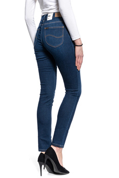 DAMSKIE SPODNIE JEANSOWE LEE ELLY DARK ROOK L305NOXE 112106131
