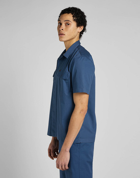 LEE SS CHETOPA SHIRT TWILIGHT BLUE L68POM71 112145433