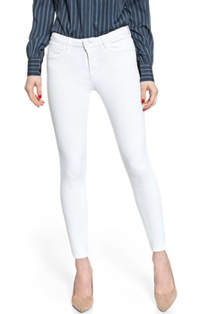 WRANGLER SKINNY DAMSKIE SPODNIE JEANSOWE WHITE W28MGO989 112128453