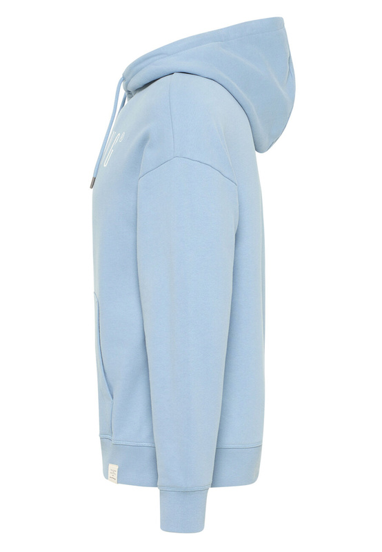 MĘSKA BLUZA Z KAPTUREM MUSTANG LOGO Bennet Modern HD Faded Denim 1013511 5124