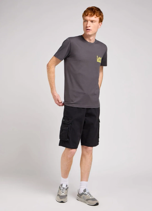 MESKIE SZORTY LEE WYOMING CARGO BLACK 112333740