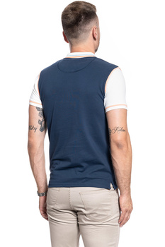 MĘSKA KOSZULKA POLO WRANGLER 1 PKT CHECK SHIRT OMBRE BLUE W5A18R154 112129970