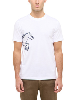 Męski T-Shirt Mustang Style Austin Bright White 1016493 2007