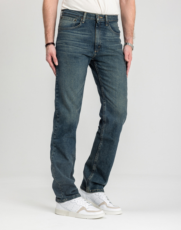 Męskie Spodnie Jeansowe Wrangler Regular Fit River 112352955