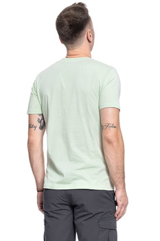 MĘSKI T-SHIRT LEE CHEST LOGO TEE REGULAR FIT SUMMER GREEN L64RRFEN