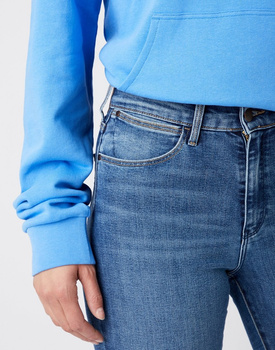 WRANGLER HIGH RISE SKINNY DAMSKIE SPODNIE JEANSOWE 112141272