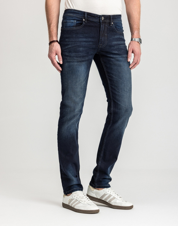 Męskie Spodnie Jeansowe Marcus Felix Jeans 2117 Twilight Blue 14-200208