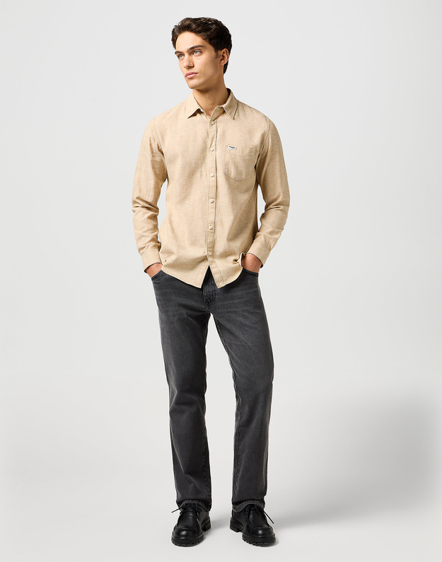 WRANGLER MĘSKIE SPODNIE JEANSOWE WRANGLER TEXAS WHISPERED WASH 112362477
