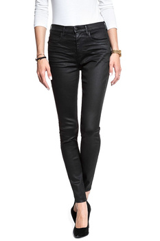 WRANGLER HIGH RISE SKINNY COATED BLACK W27HWT067 112128139