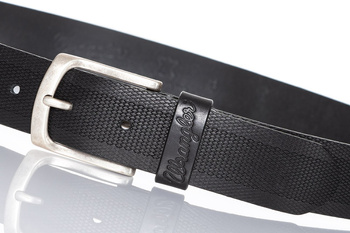 WRANGLER ZIGZAG EMBOSS BLACK W0B36U201 112125524