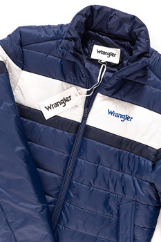 KURTKA WRANGLER PUFFER JACKET BLUE DEPTHS W4705X4JY 112128988